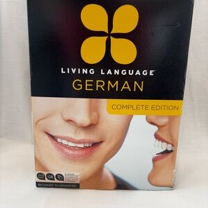 NEW Living Language German Complete Edition : Beginner to Advanced 3 Books 9 CDs